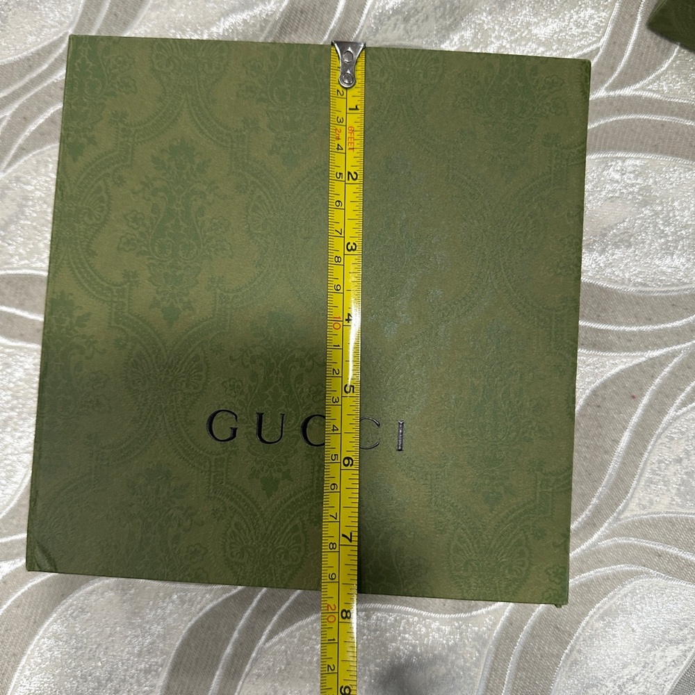 Gucci Green Patterned Box - Picture 11 of 11